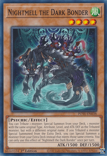 Nightmell the Dark Bonder - POTE-EN038 Common 1st Edition