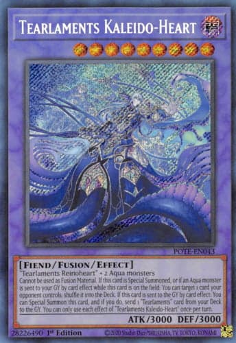 Tearlaments Kaleido-Heart - POTE-EN043 Secret Rare Unlimited