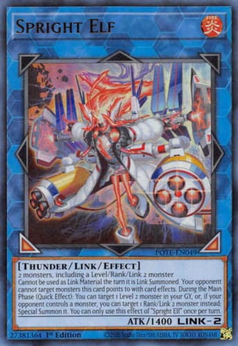 Spright Elf - POTE-EN049 Ultra Rare 1st Edition