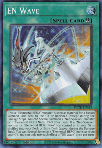 EN Wave - POTE-EN053 Super Rare 1st Edition