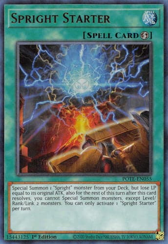 Spright Starter - POTE-EN055 Ultra Rare Unlimited