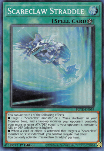 Scareclaw Straddle - POTE-EN059 Super Rare Unlimited