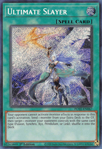 Ultimate Slayer - POTE-EN067 Secret Rare Unlimited