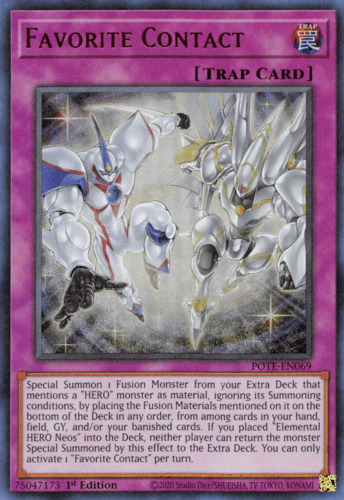 Favorite Contact - POTE-EN069 Ultra Rare Unlimited
