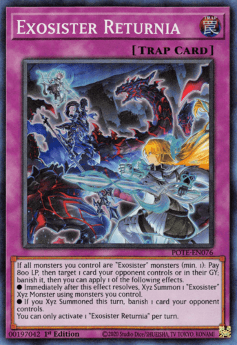 Exosister Returnia - POTE-EN076 Super Rare Unlimited