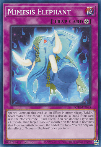 Mimesis Elephant - POTE-EN085 Common 1st Edition
