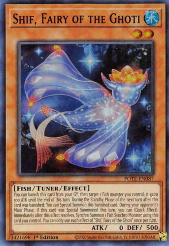 Shif, Fairy of the Ghoti - POTE-EN087 Super Rare Unlimited