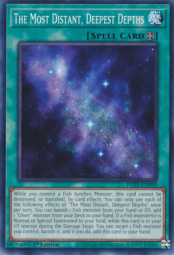 The Most Distant, Deepest Depths - POTE-EN090 Common 1st Edition