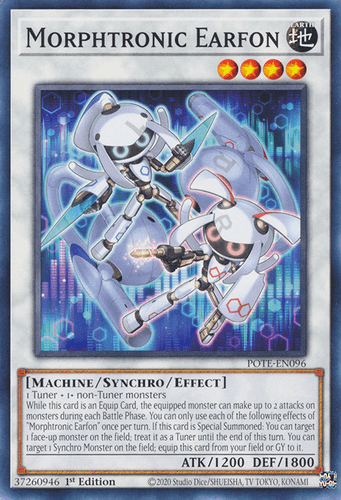 Morphtronic Earfon - POTE-EN096 Common 1st Edition