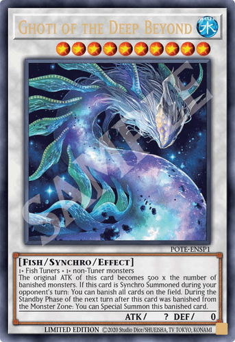 Ghoti of the Deep Beyond - POTE-ENSP1 Ultra Rare Limited Edition