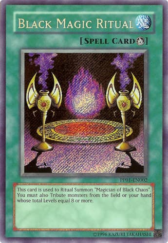 Black Magic Ritual - PP01-EN002 Secret Rare Unlimited