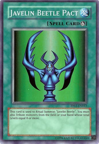 Javelin Beetle Pact - PP01-EN012 Secret Rare Unlimited