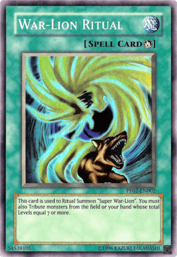 War-Lion Ritual - PP02-EN002 Super Rare Unlimited