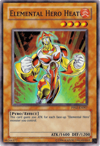 Elemental HERO Heat - PP02-EN007 Super Rare Unlimited