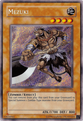 Mezuki - PP02-EN016 Secret Rare Unlimited