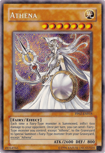 Athena - PP02-EN018 Secret Rare Unlimited