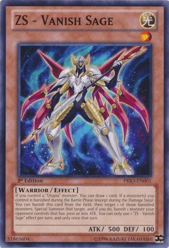 ZS - Vanish Sage - PRIO-EN001 Common 1st Edition