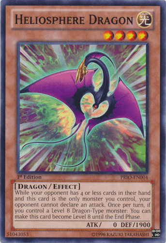 Heliosphere Dragon - PRIO-EN004 Common 1st Edition