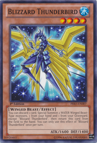 Blizzard Thunderbird - PRIO-EN007 Common 1st Edition