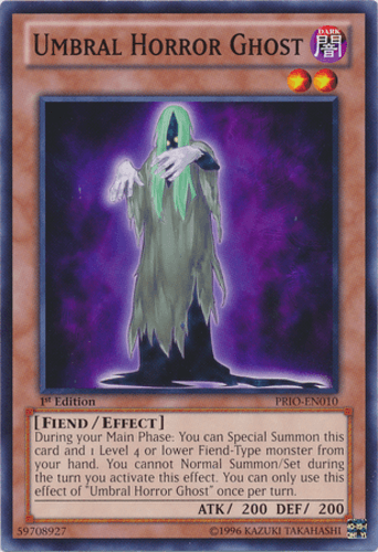 Umbral Horror Ghost - PRIO-EN010 Common 1st Edition