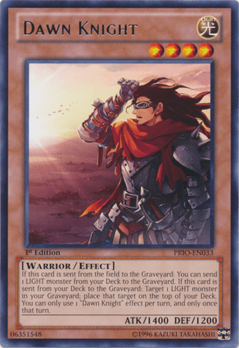 Dawn Knight - PRIO-EN033 Rare 1st Edition