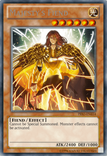 Majesty's Fiend - PRIO-EN034 Secret Rare 1st Edition