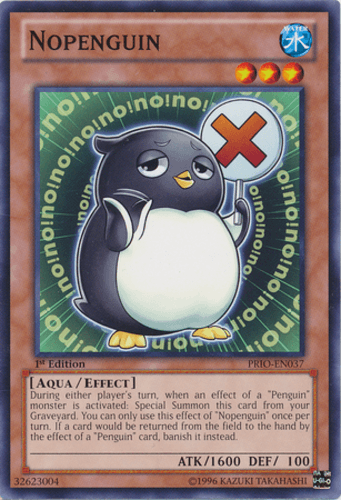 Nopenguin - PRIO-EN037 Common 1st Edition