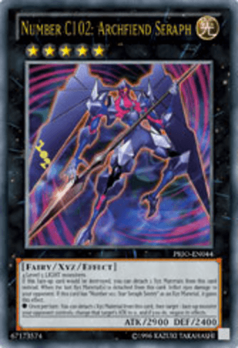 Number C102: Archfiend Seraph - PRIO-EN044 Ultimate Rare Unlimited