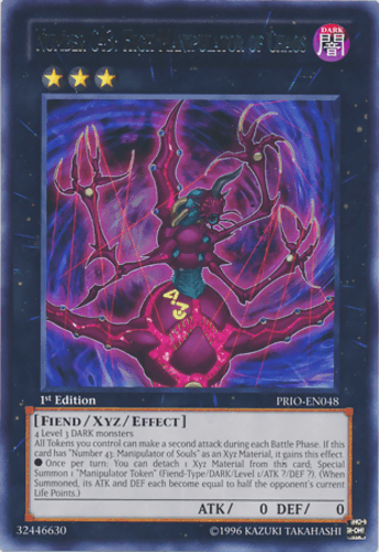 Number C43: High Manipulator of Chaos - PRIO-EN048 Rare 1st Edition