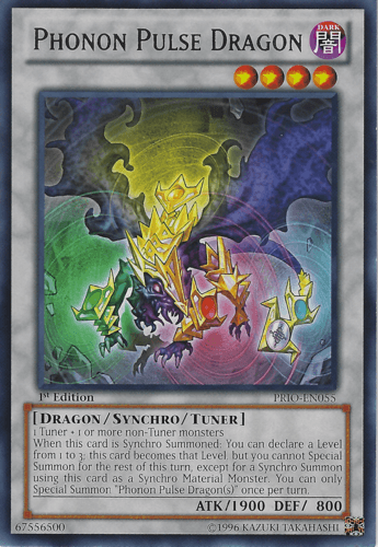 Phonon Pulse Dragon - PRIO-EN055 Rare Unlimited