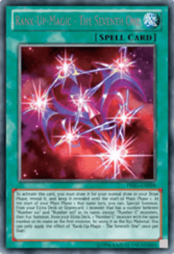 Rank-Up-Magic - The Seventh One - PRIO-EN058 Secret Rare Unlimited