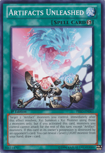 Artifacts Unleashed - PRIO-EN061 Common 1st Edition