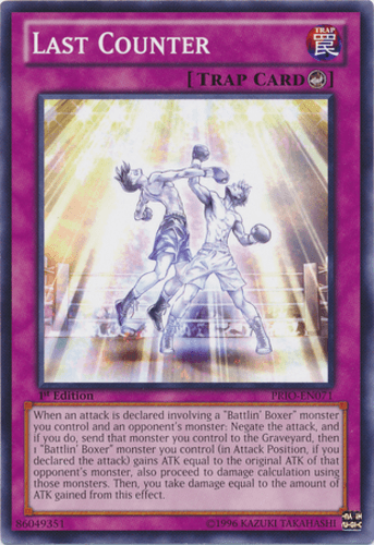 Last Counter - PRIO-EN071 Common 1st Edition