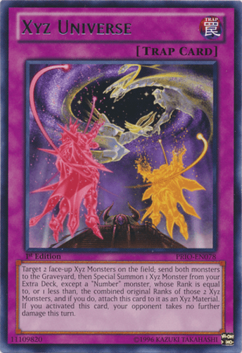 Xyz Universe - PRIO-EN078 Rare 1st Edition