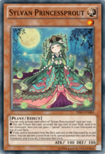 Sylvan Princessprout - PRIO-EN083 Super Rare 1st Edition