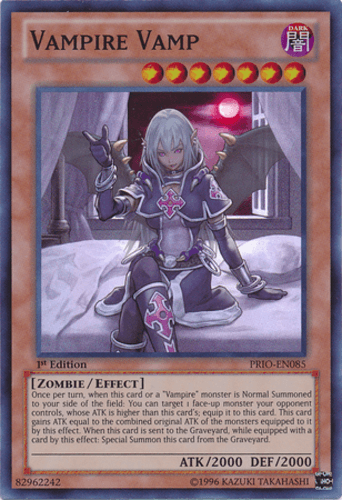 Vampire Vamp - PRIO-EN085 Super Rare Unlimited