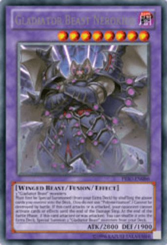 Gladiator Beast Nerokius - PRIO-EN086 Secret Rare Unlimited