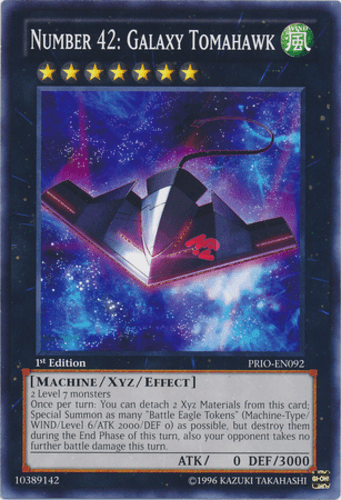 Number 42: Galaxy Tomahawk - PRIO-EN092 Common Unlimited