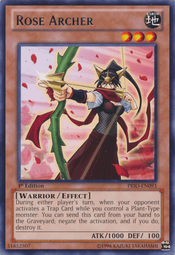 Rose Archer - PRIO-EN093 Rare 1st Edition