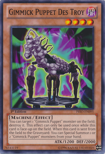 Gimmick Puppet Des Troy - PRIO-EN095 Common 1st Edition