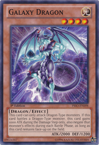 Galaxy Dragon - PRIO-EN098 Common 1st Edition