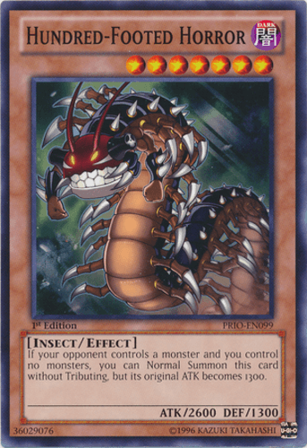 Hundred-Footed Horror - PRIO-EN099 Common 1st Edition