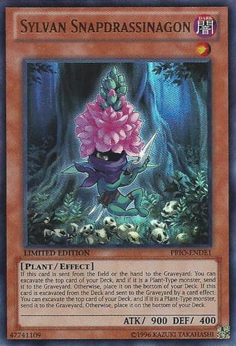 Sylvan Snapdrassinagon - PRIO-ENDE1 Ultra Rare Limited Edition