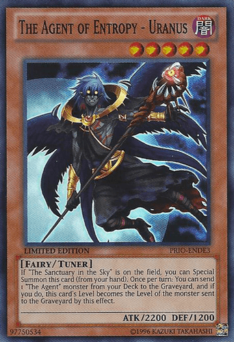 The Agent of Entropy - Uranus - PRIO-ENDE3 Super Rare Limited Edition