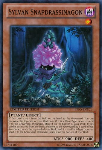 Sylvan Snapdrassinagon - PRIO-ENPL1 Starfoil Rare Limited Edition