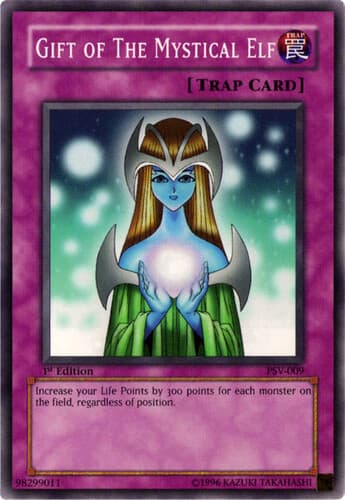 Gift of The Mystical Elf - PSV-009 Common 1st Edition