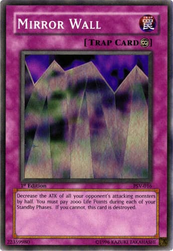 Mirror Wall - PSV-016 Super Rare Unlimited