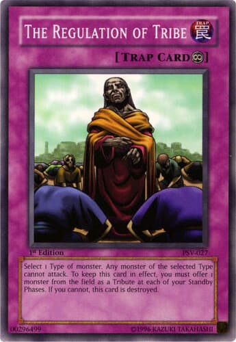 The Regulation of Tribe - PSV-027 Common Unlimited