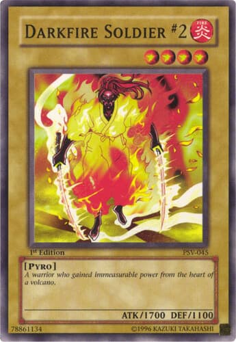 Darkfire Soldier #2 - PSV-045 Common 1st Edition