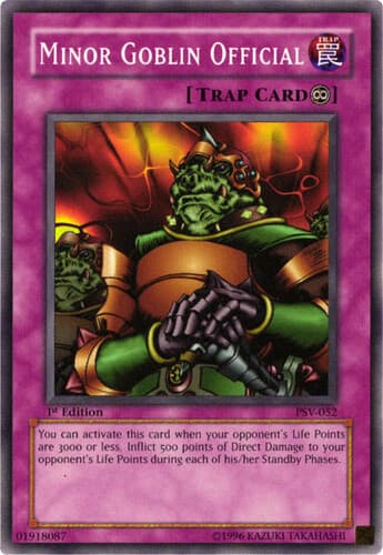 Minor Goblin Official - PSV-052 Common Unlimited